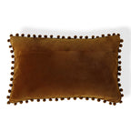 Velvet - Cojín - Terciopelo De Algodón - Brun Tabac