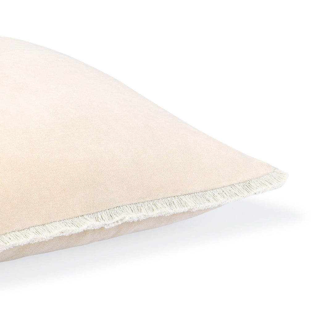 Riva - Housse De Coussin - Velours De Coton - Dune
