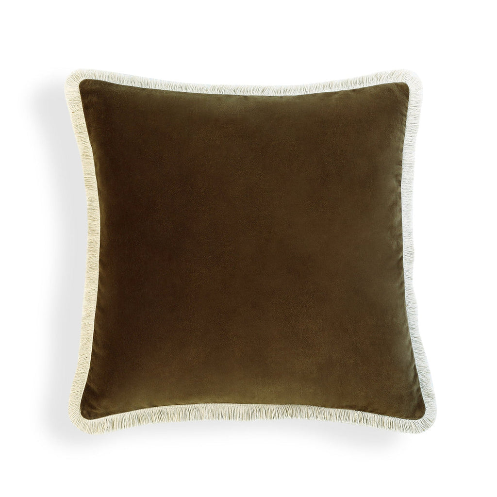 Riva - Cushion Cover - Cotton Velvet - Oak Brown