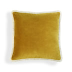 Riva - Cushion - Cotton Velvet - Mustard Yellow