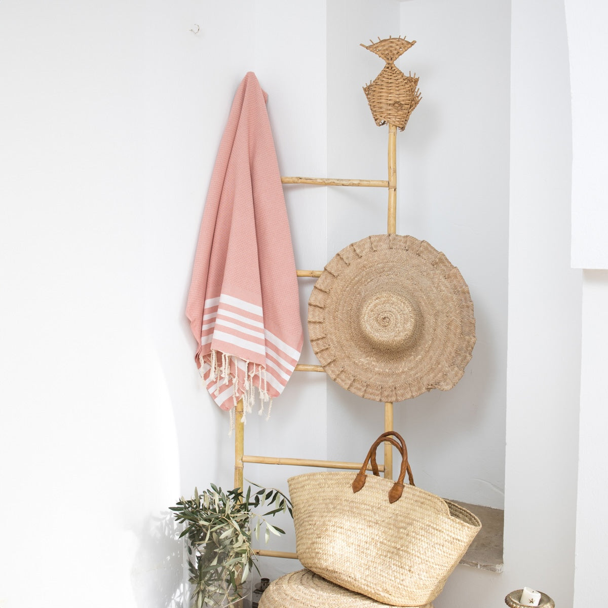Newport - Fouta - Rosa Polvo