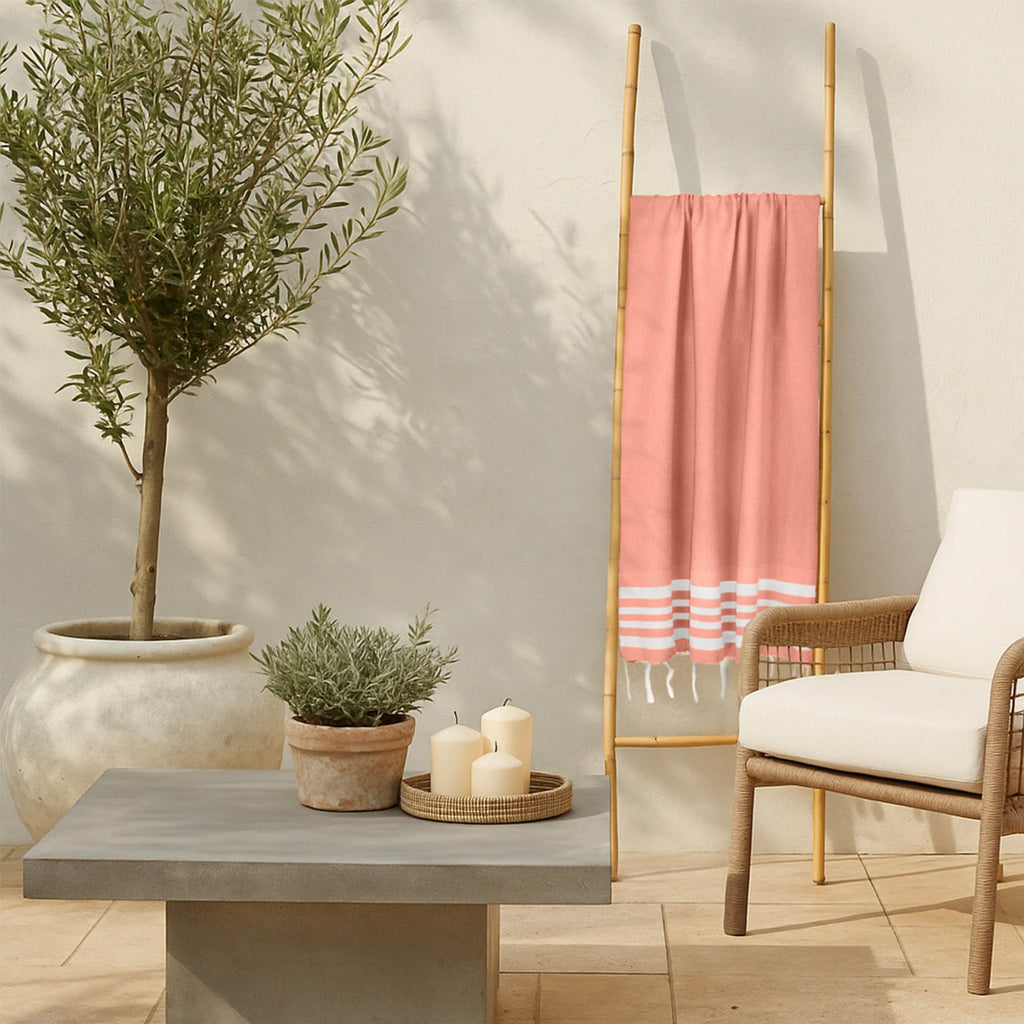 Newport - Fouta - Orange Corail