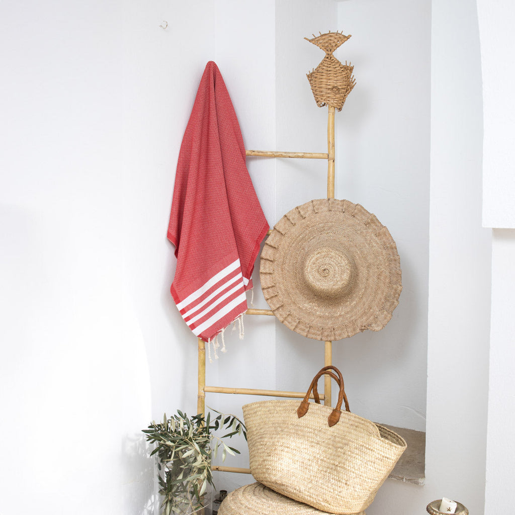 Newport - Fouta - Rouge