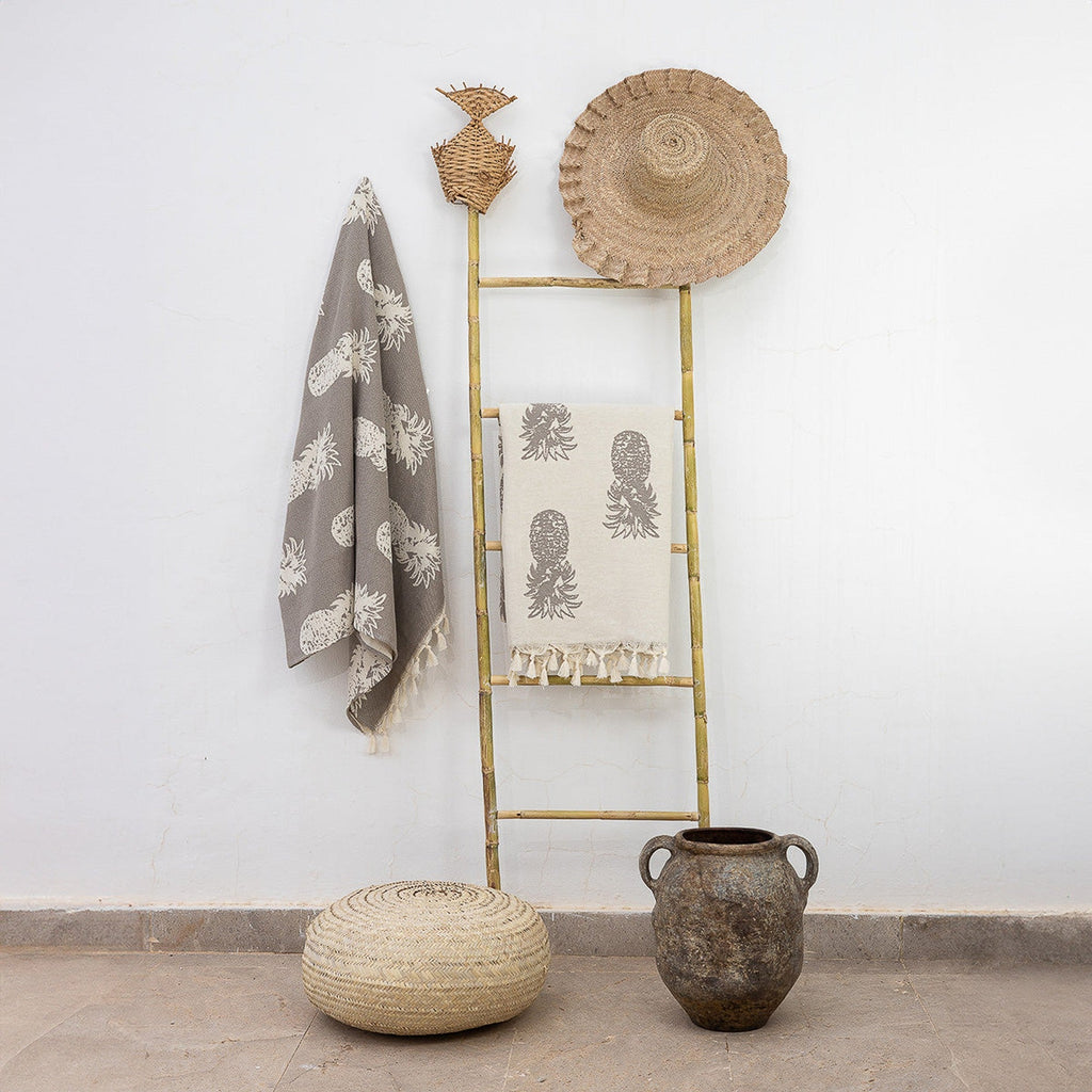 Ananas - Fouta Jacquard - Taupe Clair
