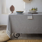 Mahdia - Tablecloth - Medium Gray