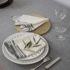Mahdia - Tablecloth - Medium Gray