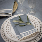 Mahdia - Tablecloth - Denim Blue