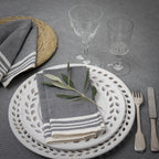Mahdia - Tablecloth - Cotton - Medium Grey