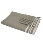 Mahdia - Tablecloth + 4 Napkins - Olive Green
