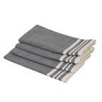 Mahdia - Set of 4 Napkins - Medium Gray