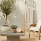 Sienna - Fouta Jacquard - Lino Beige