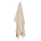 Sienna - Fouta Jacquard - Lino Beige