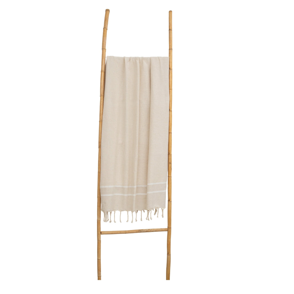 Sienna - Fouta Jacquard - Lino Beige