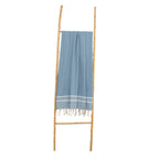 Sienna - Fouta Jacquard - Bleu Orage