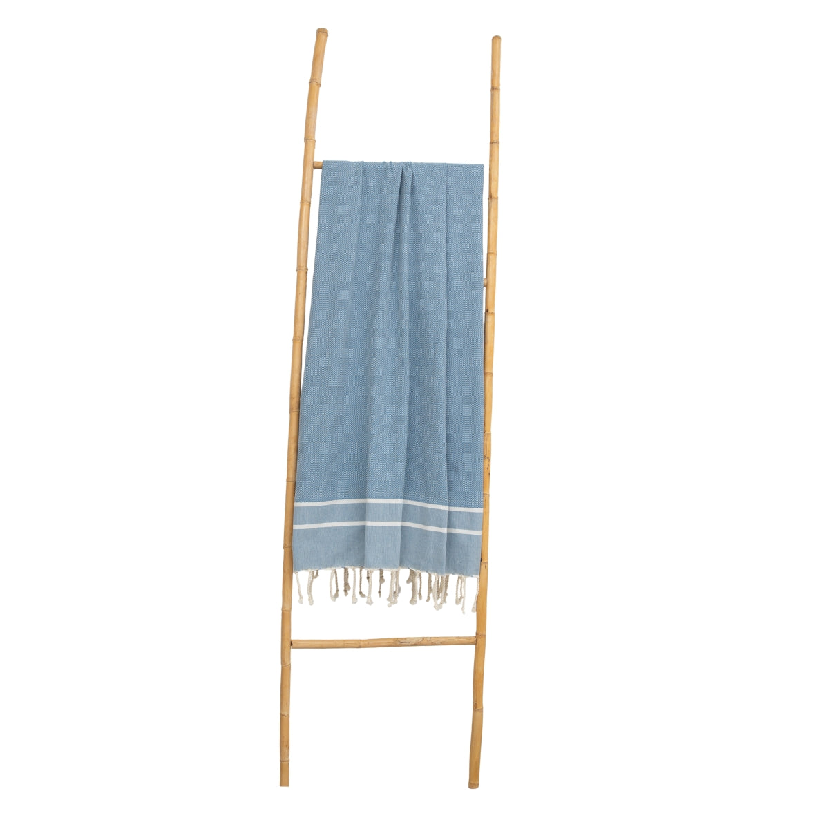Sienna - Fouta Jacquard - Bleu Orage