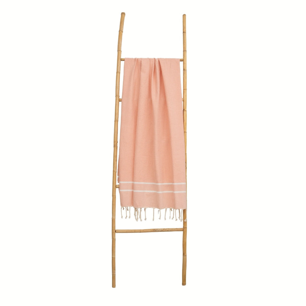 Sienna - Fouta Jacquard - Rose Poudré