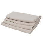 Colette - Lot De 4 Serviettes De Table - Taupe Clair