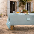 Sienna - Mantel + 4 Servilletas - Azul Petróleo