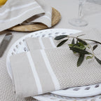 Sienna - Mantel + 8 Servilletas - Beige