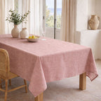 Colette - Nappe + 8 Serviettes - Rouge Tomette