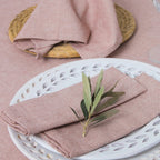 Colette - Nappe + 8 Serviettes - Rouge Tomette