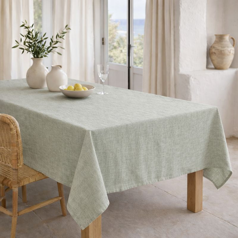 Colette - Parure De Table - Coton - Vert Olive