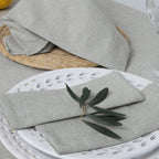 Colette - Nappe + 8 Serviettes - Vert Olive