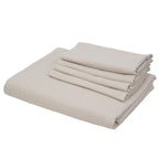 Colette - Nappe + 8 Serviettes - Taupe Clair