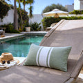 St Tropez - Coussin De Plage - Vert Sauge