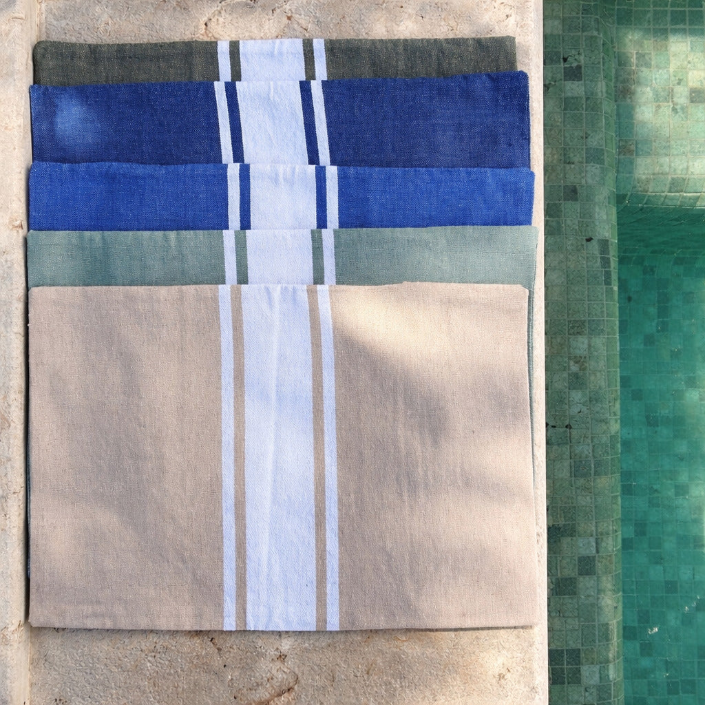 St Tropez - Coussin De Plage - Vert Sauge