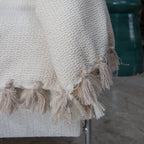 Verbier - Plaid - Coton - Beige Lin