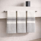 Louise - Tea towel (X3) - Taupe
