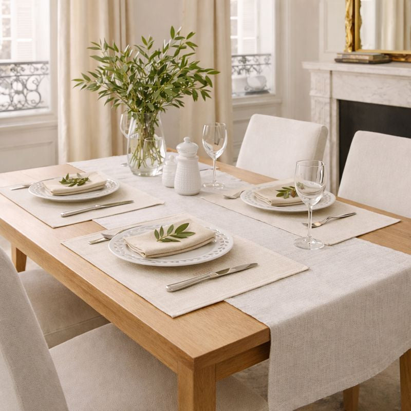 Colette - Set De Manteles Individuales (X4) - Topo Claro