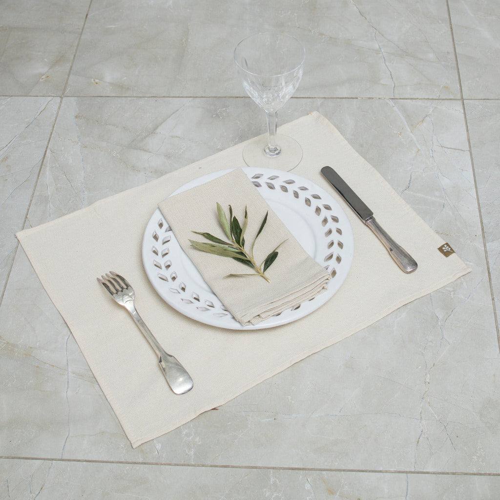 Colette - Set De Manteles Individuales (X4) - Topo Claro