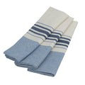 Louise - Tea towel (X3) - Blue