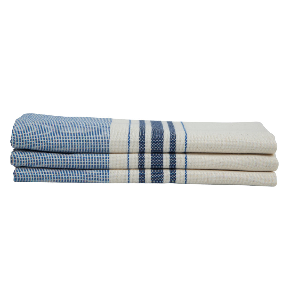 Louise - Tea towel (X3) - Blue