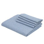Colette - Mantel + 8 Servilletas - Azul Griego