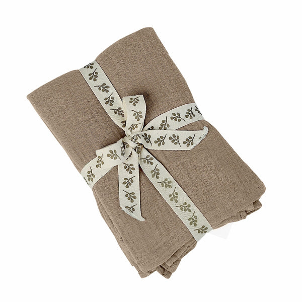 Alma - Set of 4 Napkins - Latte