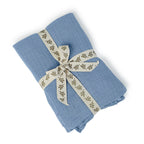 Alma - Nappe + 4 Serviettes - Bleu