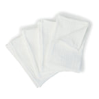 Alma - Nappe + 8 Serviettes - Blanc