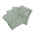 Alma - Nappe + 10 Serviettes - Vert Céladon
