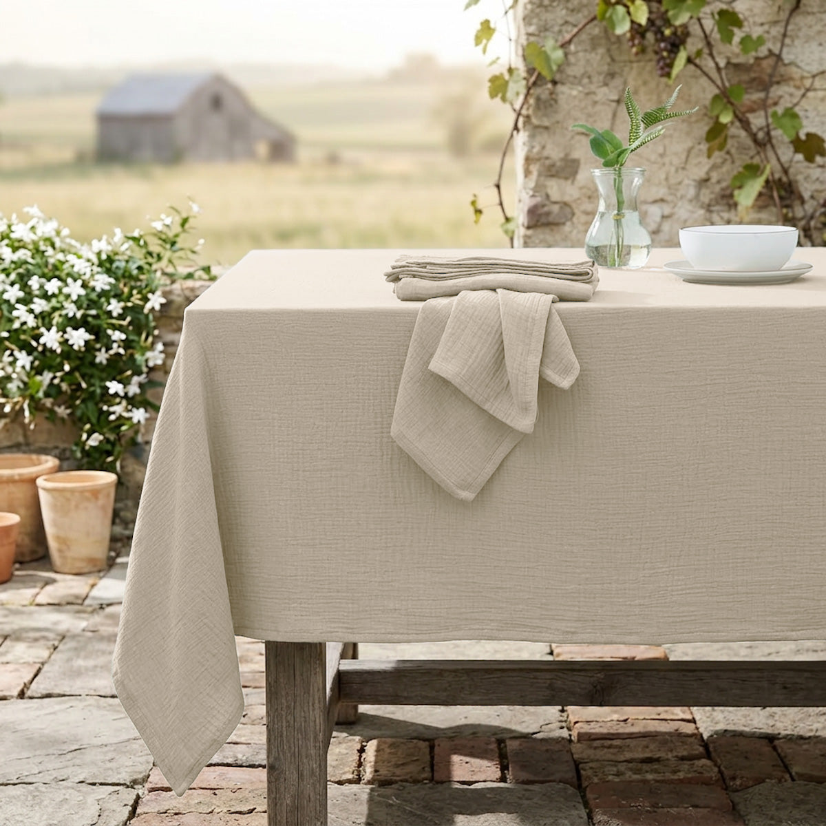 Alma - Nappe - Beige Clair