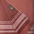Faro - XXL Terry Fouta - Terracotta/Greige