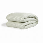 Lunar - Juego De Cama - Algodón Lavado - Verde Celadón