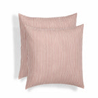 Lunar - Funda De Almohada (X2) - Algodón Lavado - Terracota