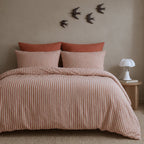 Lunar - Funda De Almohada (X2) - Algodón Lavado - Terracota