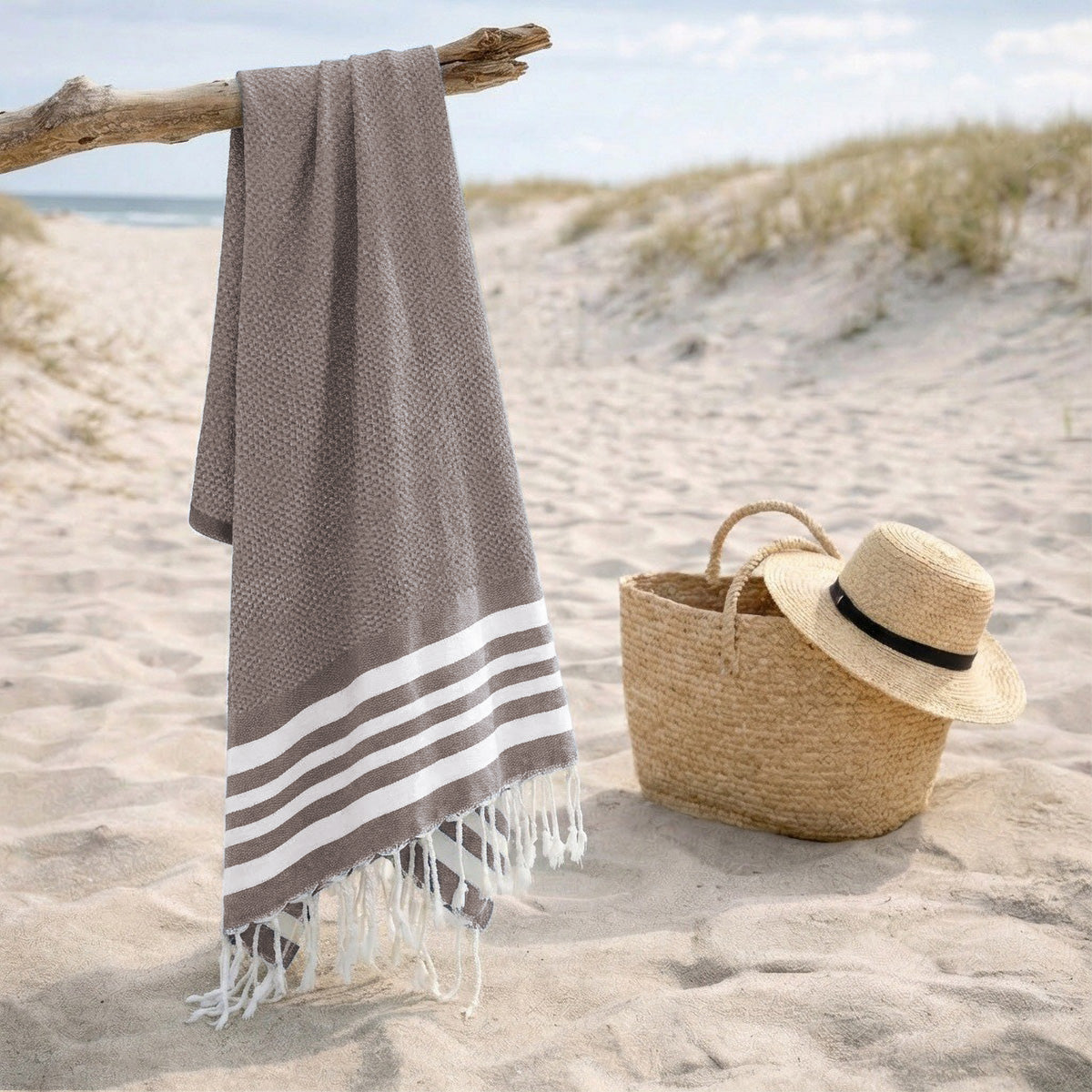 Newport - Fouta - Taupe