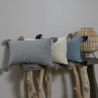 Stockholm - Coussin - Coton - Gris Moyen