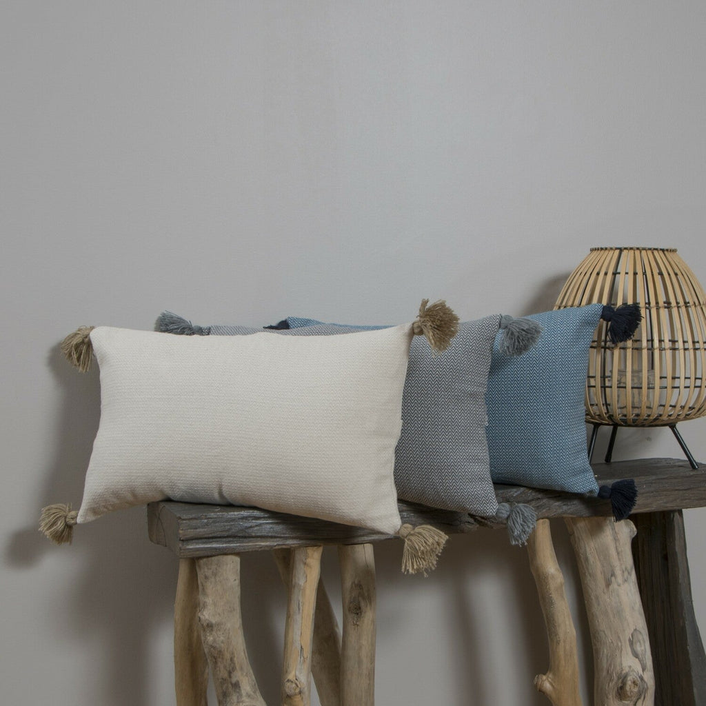 Stockholm - Cushion - Cotton - Light Taupe