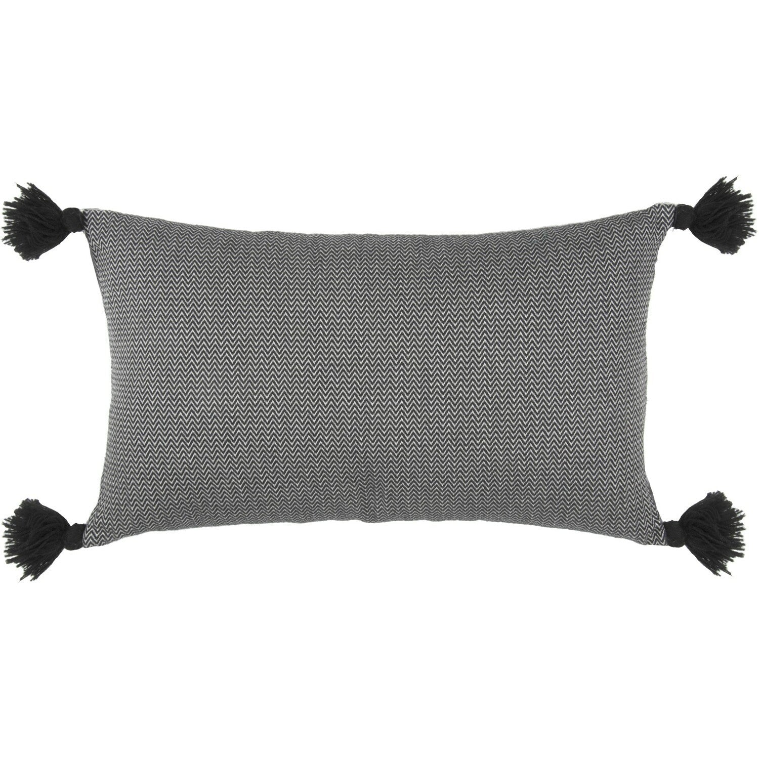 Stockholm - Cojín - Algodón - Negro